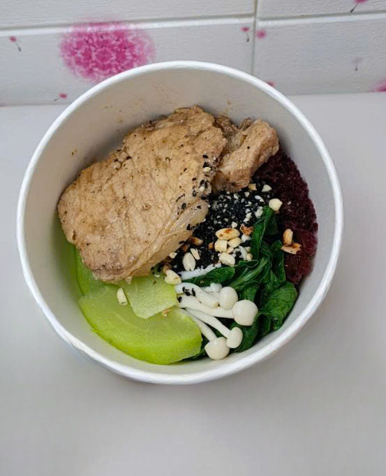 Thịt heo áp chảo